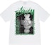 Details for Stüssy Stussy Sculpture Letter Print Crewneck Unisex Short Sleeve T-Shirt. 1904876