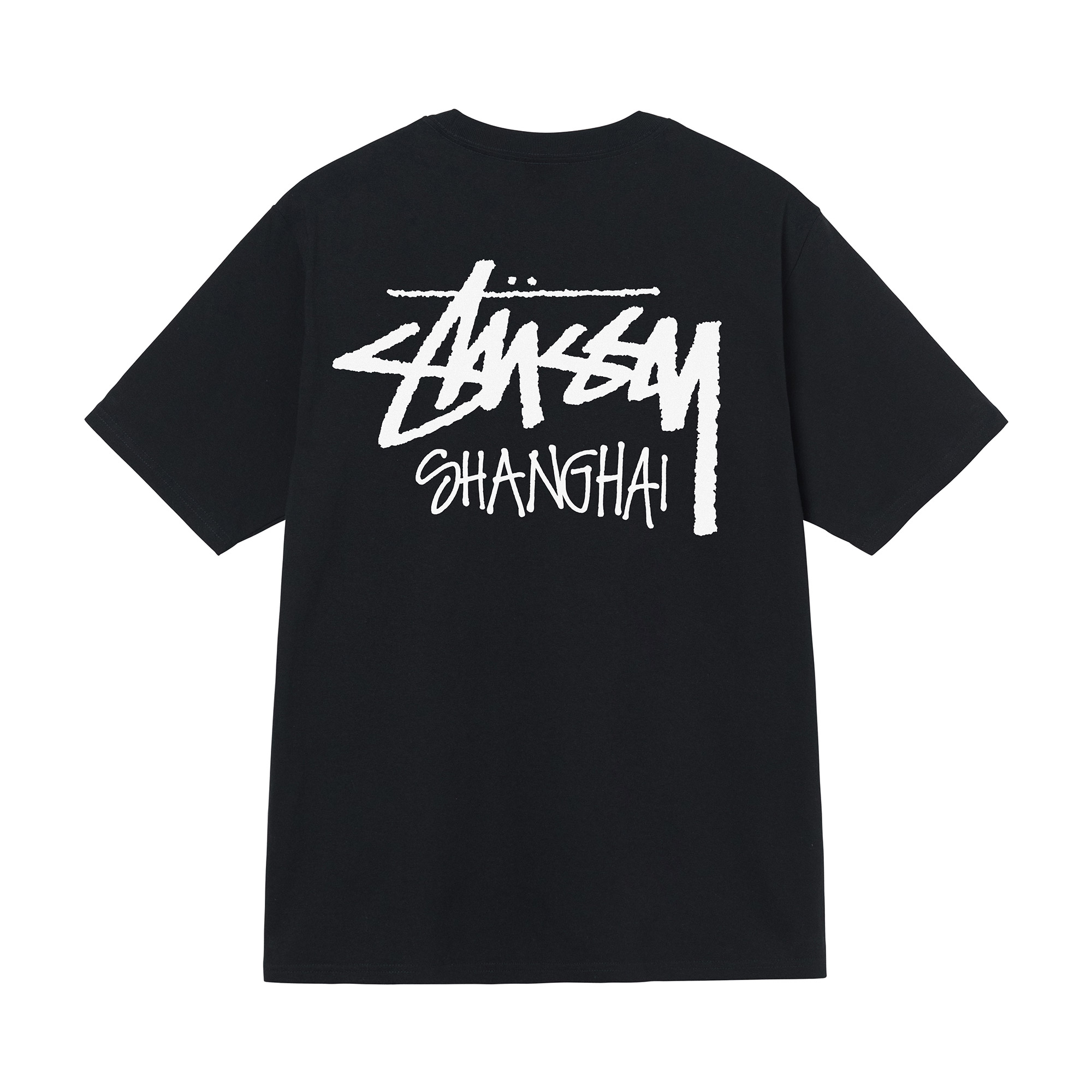 Stüssy Stussy Shanghai City Exclusive Logo Print Retro Unisex T-Shirt. SUSTE3903728I