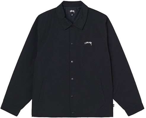 스투시 스무스 스탁 코치 재킷 레트로 유니섹스 블랙 캐주얼 아우터웨어. 115594 Buy 스투시 스무스 스탁 코치 재킷 레트로 유니섹스 블랙 캐주얼 아우터웨어. 115594