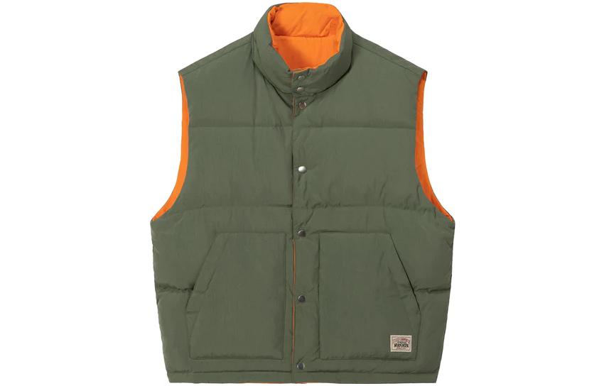 Stüssy Stussy Solid Letter Button Vintage Vest for Men 115676-royl 圖 2