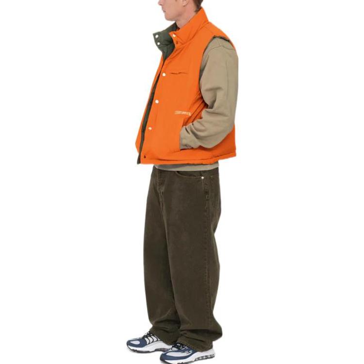 Stüssy Stussy Solid Letter Button Vintage Vest for Men 115676-royl 圖 5