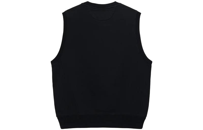 Stüssy Stussy Solid Logo Embroidered Crewneck Retro Vest Unisex. 118518 圖 3