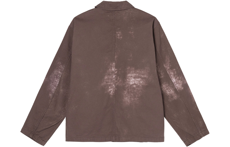 Lookbook ステューシー スポッテッド ブリーチ ヴィンテージ 長袖 ジャケット ブラウン ユニセックス 115575