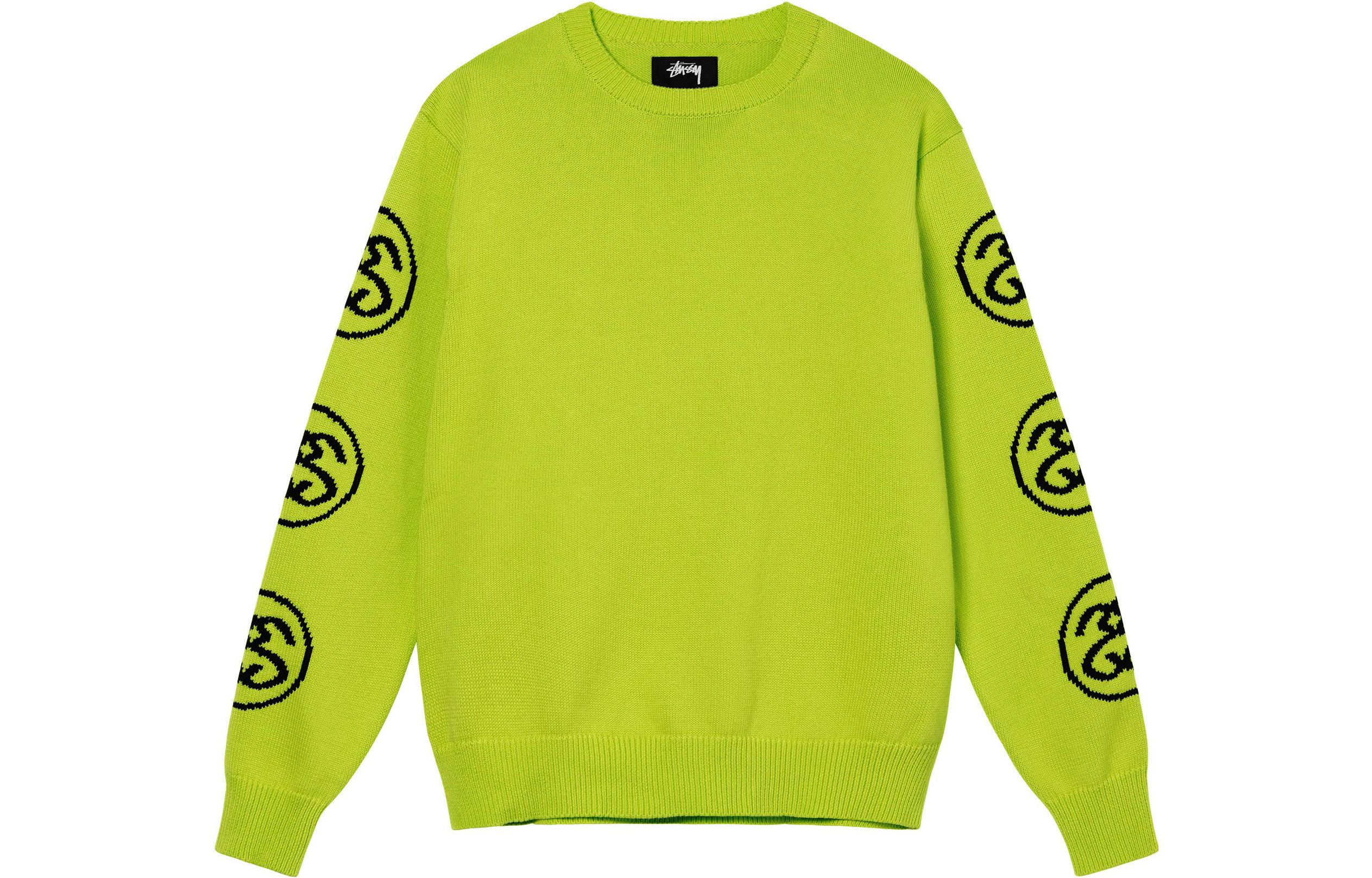 Stüssy Stussy SS-Link Crewneck Vintage Retro Sweater Unisex Pullover. 117133