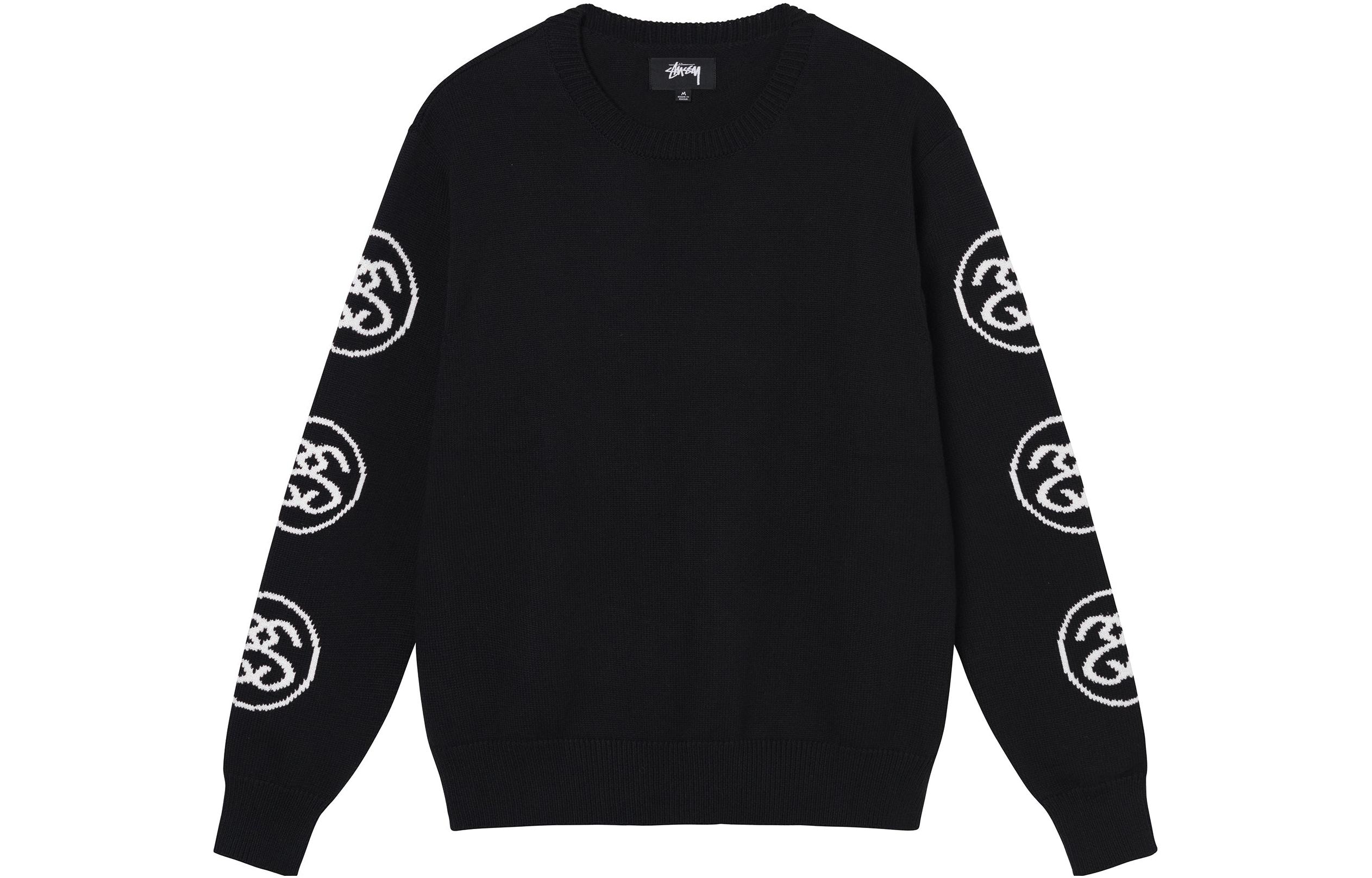 Stüssy Stussy SS-Link Crewneck Vintage Retro Sweater Unisex Pullover. 117133 圖 9