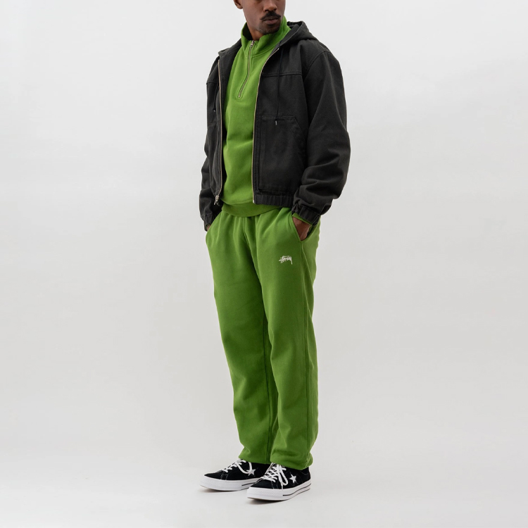 Cheap Stüssy Stussy SS21 Classic Embroidered Logo Tie-Dye Fleece Vintage Sweatpants Unisex. 116481