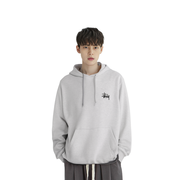 Purchase Stüssy Stussy SS22 Alphabet Print Fleece-Lined Loose Fit Retro Hoodie Unisex. 1924762