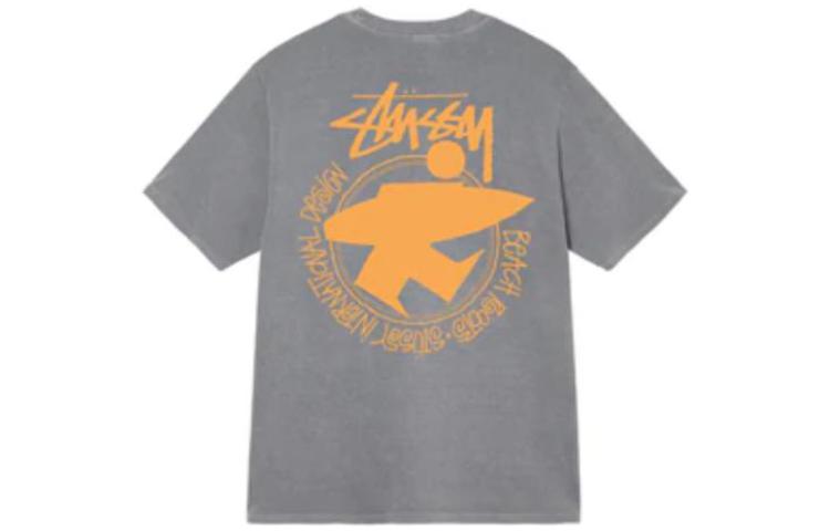 Order Camiseta Vintage Unisex Stüssy Stussy SS22 Retro Estilo Casual con Estampado Trasero. 1904800