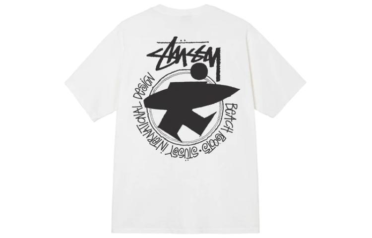 Details for Camiseta Vintage Unisex Stüssy Stussy SS22 Retro Estilo Casual con Estampado Trasero. 1904800