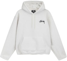 Stüssy Stussy SS22 Bronson Sherpa Hoodie Classic Logo Print Fleece Unisex Vintage Style. 118481 Stüssy Stussy SS22 Bronson Sherpa Hoodie Classic Logo Print Fleece Unisex Vintage Style. 118481