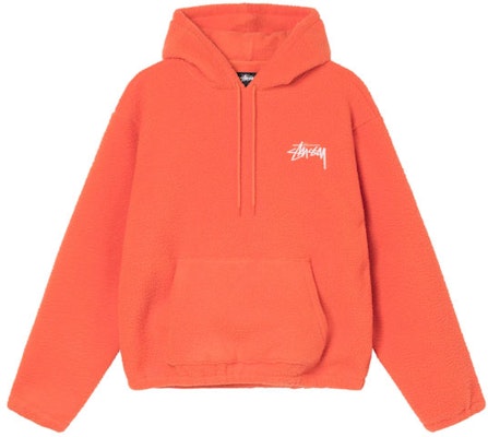 Stüssy Stussy SS22 Bronson Sherpa Hoodie Classic Logo Print Fleece Unisex Vintage Style. 118481 Order Stüssy Stussy SS22 Bronson Sherpa Hoodie Classic Logo Print Fleece Unisex Vintage Style. 118481