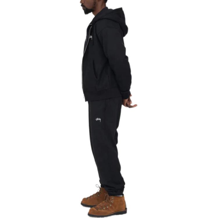 Stüssy Stussy SS22 Classic Embroidered Logo Zip-Up Hoodie Unisex Vintage Style Pullover 118471 圖 19