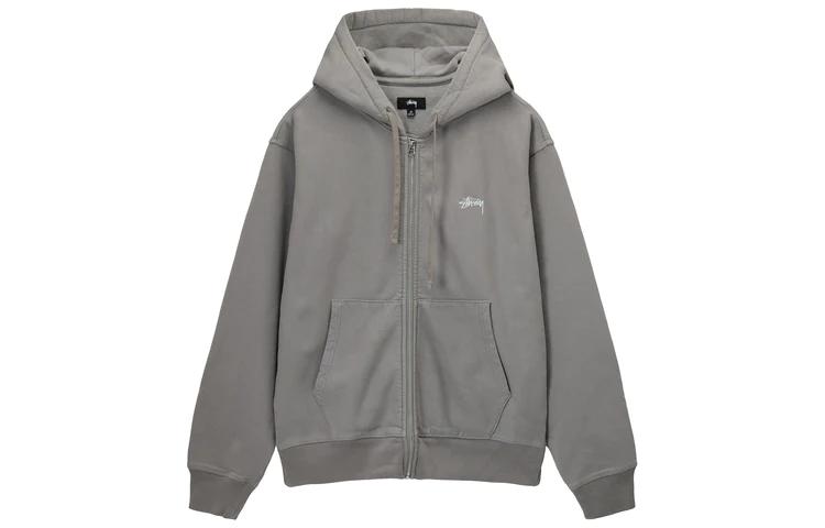 Stüssy Stussy SS22 Classic Embroidered Logo Zip-Up Hoodie Unisex Vintage Style Pullover 118471 圖 25