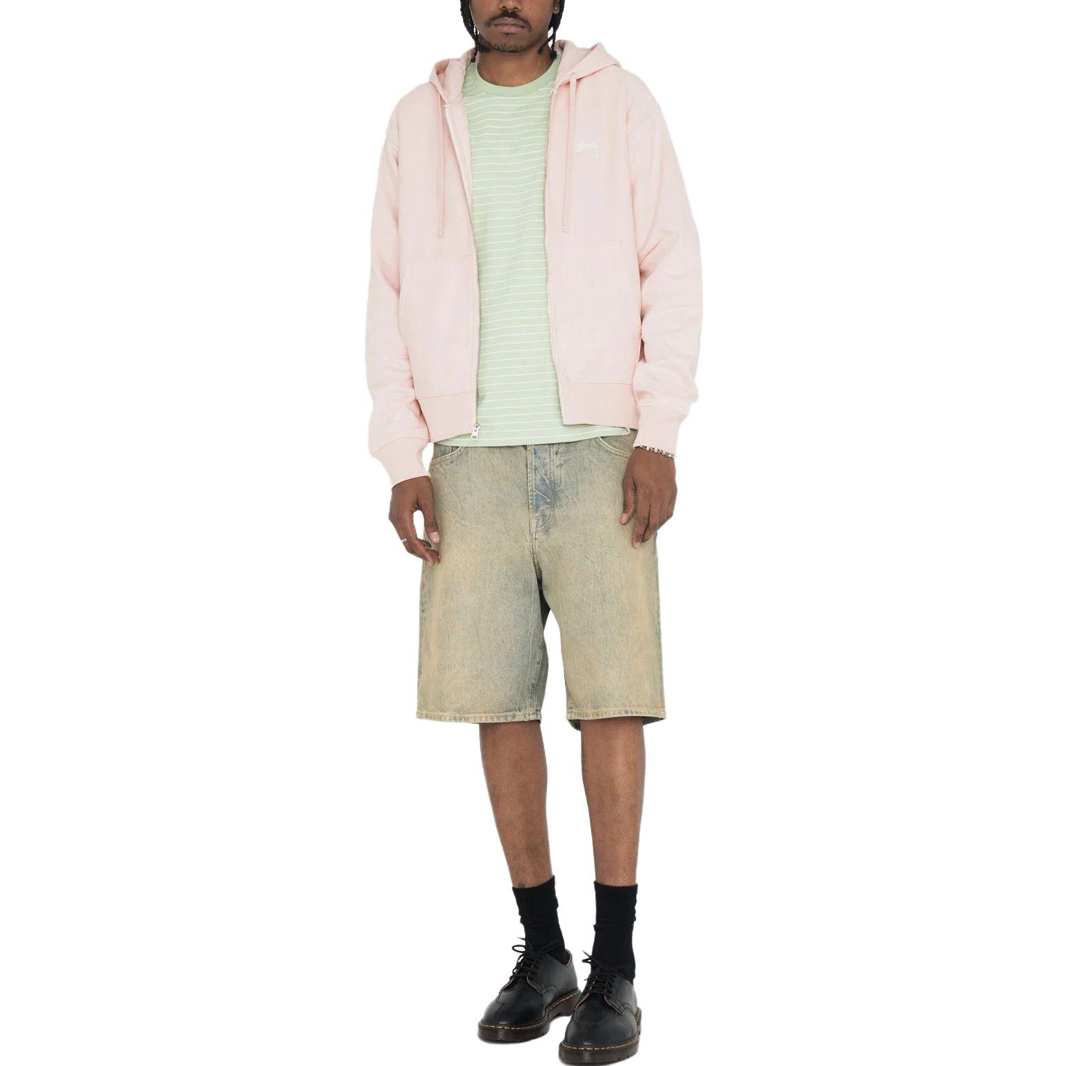 Stüssy Stussy SS22 Classic Embroidered Logo Zip-Up Hoodie Unisex Vintage Style Pullover 118471 圖 32