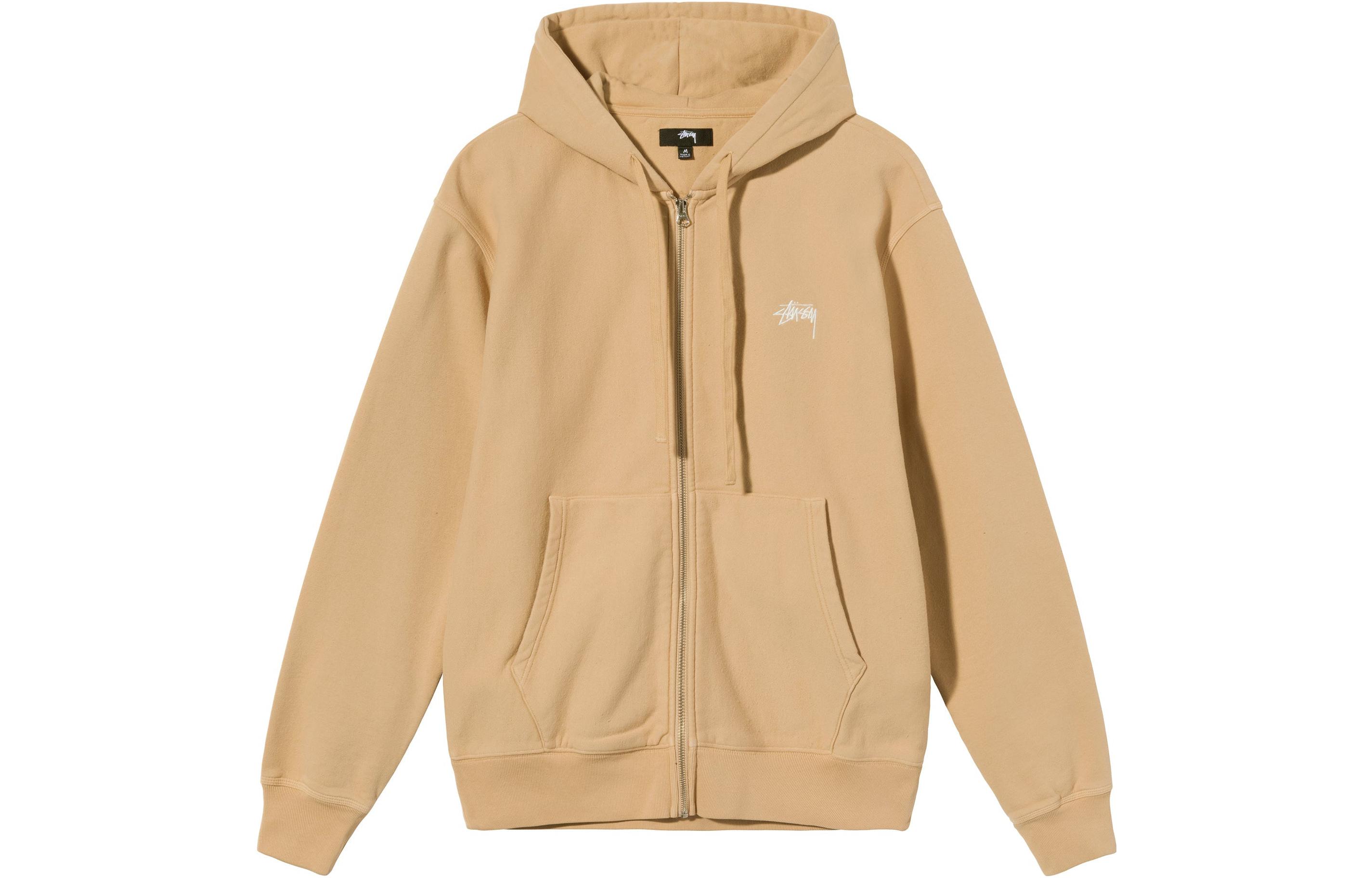 Stüssy Stussy SS22 Classic Embroidered Logo Zip-Up Hoodie Unisex Vintage Style Pullover 118471 圖 4