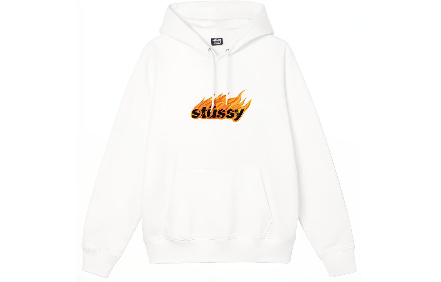 Stüssy Stussy SS22 Flames Logo Hoodie Unisex Retro Sweatshirt. 1924763 圖 12