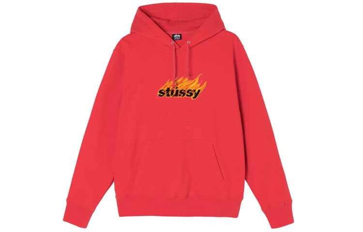 Stüssy Stussy SS22 Flames Logo Hoodie Unisex Retro Sweatshirt. 1924763 圖 8