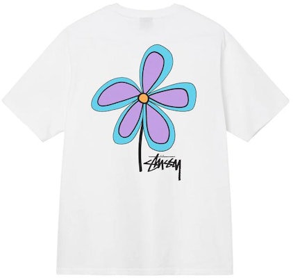 Stüssy Stussy SS22 Flower Tee Floral Print Retro Unisex T-Shirt. 1904764 Buy Stüssy Stussy SS22 Flower Tee Floral Print Retro Unisex T-Shirt. 1904764