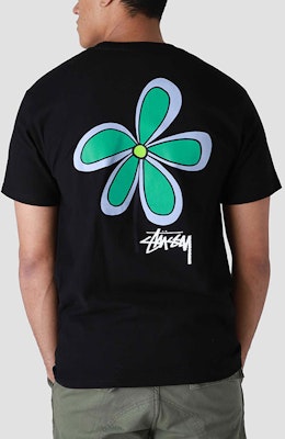Stüssy Stussy SS22 Flower Tee Floral Print Retro Unisex T-Shirt. 1904764 4