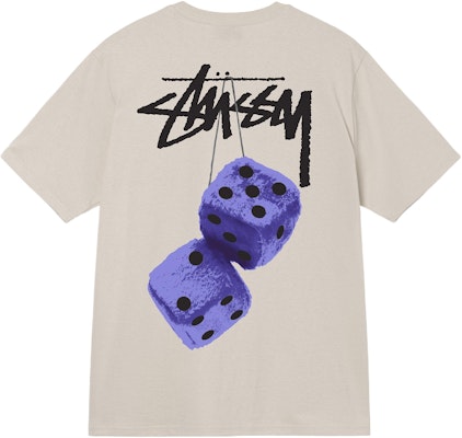 Stüssy Stussy SS22 毛絨骰子圖案男女款短袖圓領T恤. 1904765 Buy Stüssy Stussy SS22 毛絨骰子圖案男女款短袖圓領T恤. 1904765
