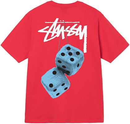 Stüssy Stussy SS22 毛絨骰子圖案男女款短袖圓領T恤. 1904765 Order Stüssy Stussy SS22 毛絨骰子圖案男女款短袖圓領T恤. 1904765