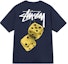 Details for Stüssy Stussy SS22 毛絨骰子圖案男女款短袖圓領T恤. 1904765