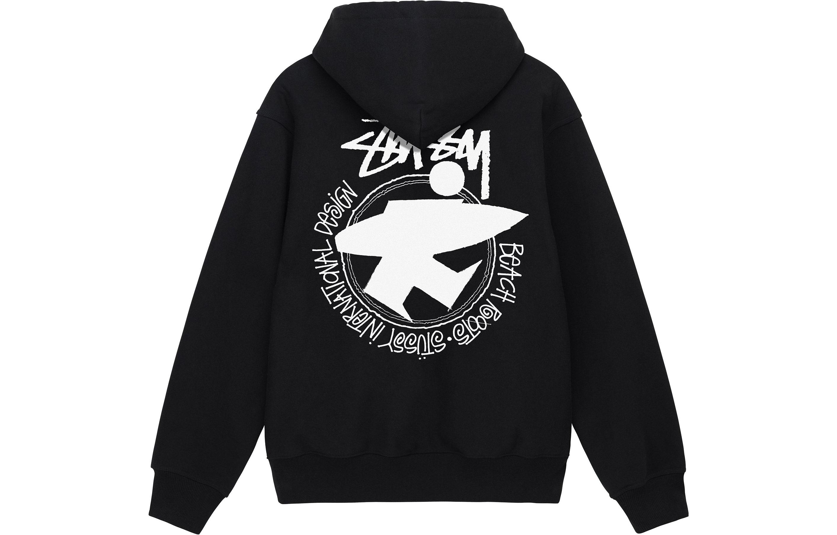 Stüssy Stussy SS22 Letter Graphic Print Vintage Hoodie Unisex Retro Style. 1924800 圖 2