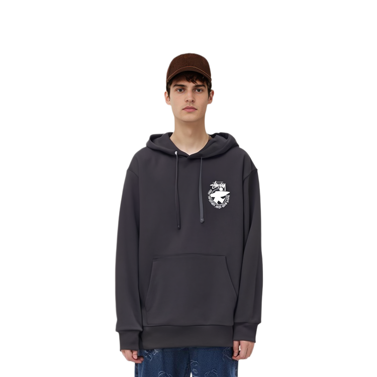 Stüssy Stussy SS22 Letter Graphic Print Vintage Hoodie Unisex Retro Style. 1924800 圖 4