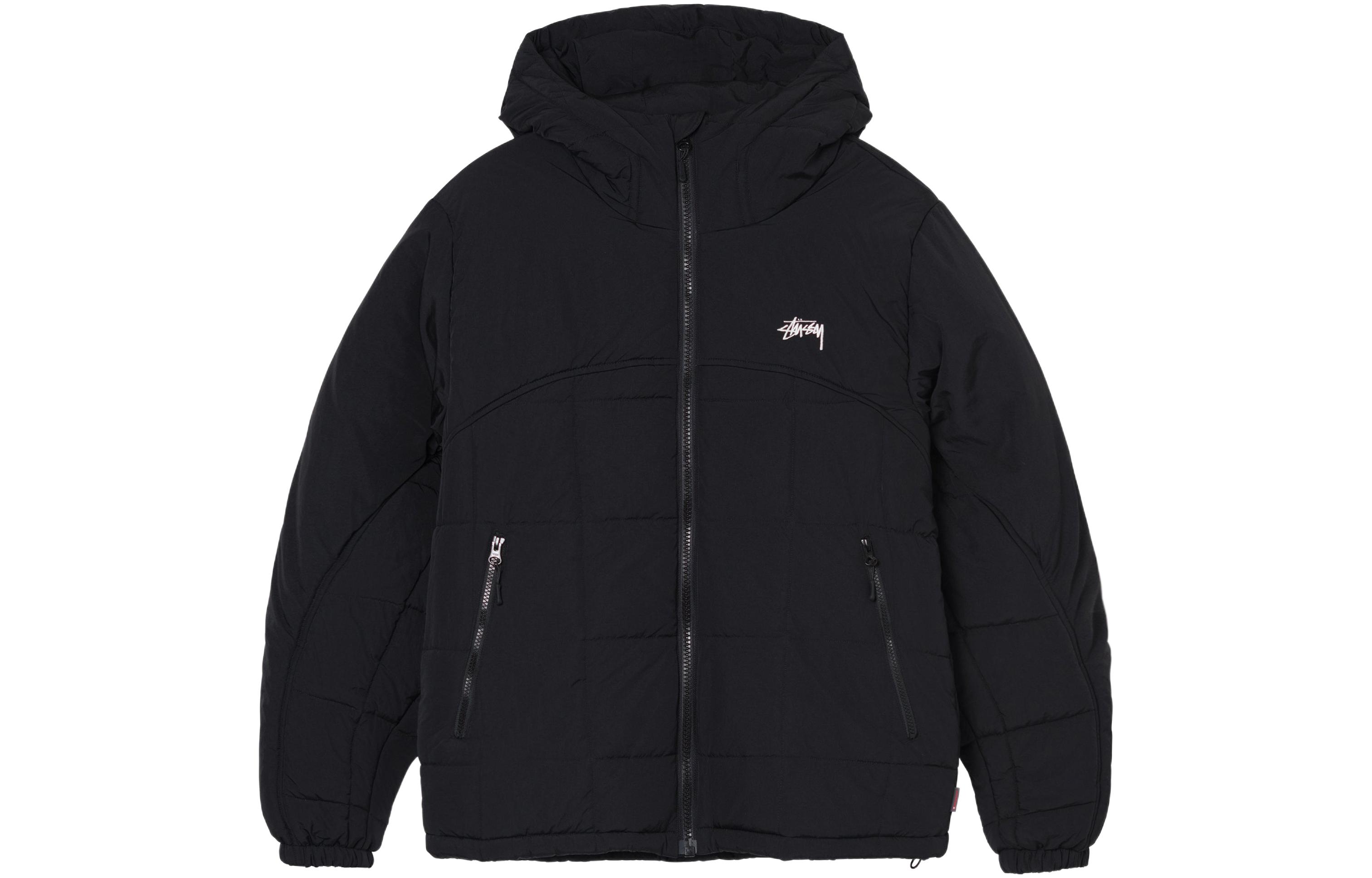 Sizing Stüssy SS22 Primaloft 冬季復古連帽棉質山脈外套. 115614
