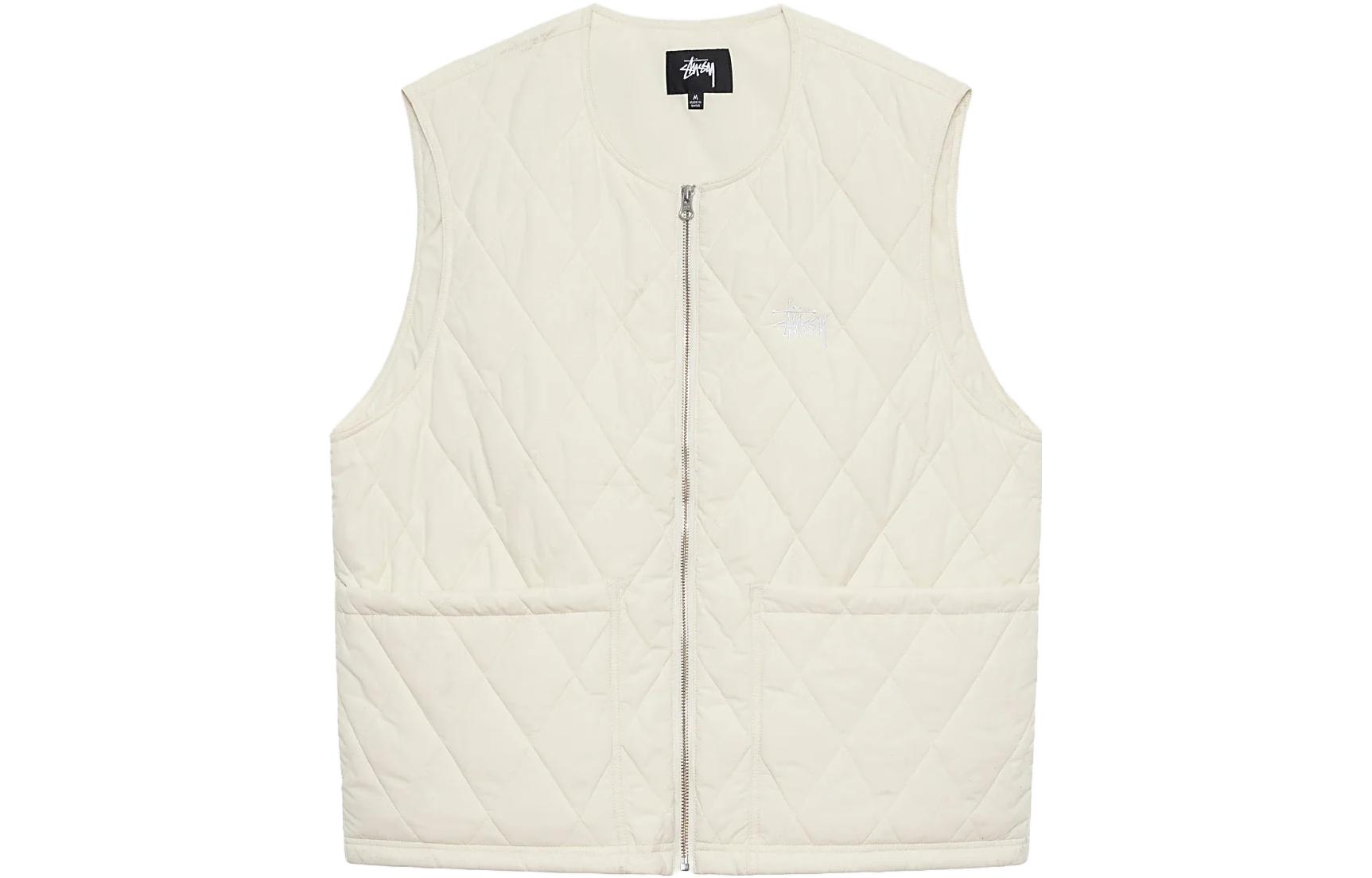 Stüssy Stussy SS22 Quilted Zip Vest American Retro  Vest. 115637 圖 2