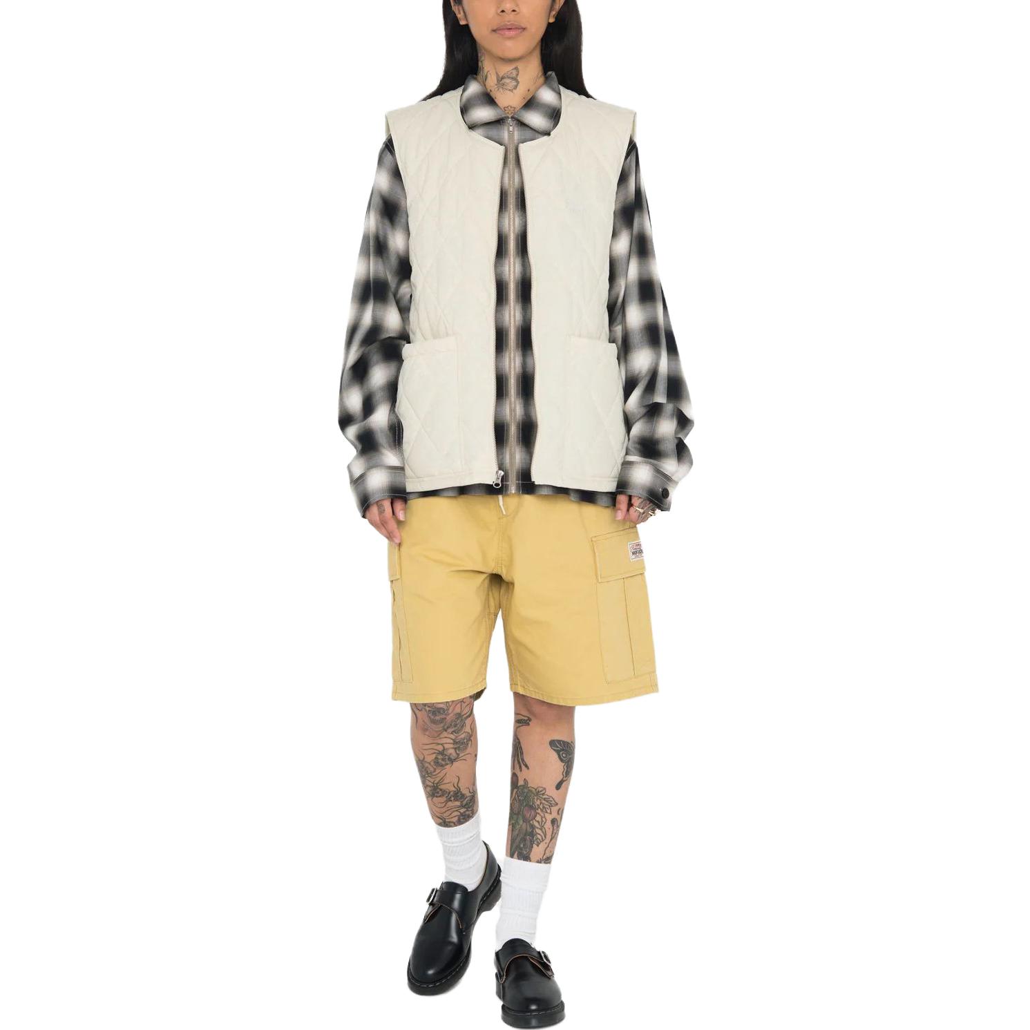 Stüssy Stussy SS22 Quilted Zip Vest American Retro  Vest. 115637 圖 7