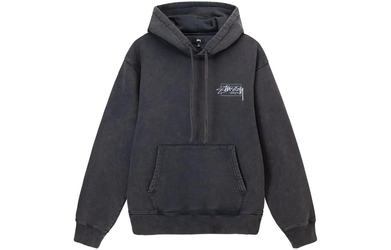 Stüssy Stussy SS22 Solid Logo Hoodie Unisex Vintage Style. 118485 圖 2