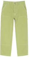 Stüssy Stussy SS22 Stone Washed Canvas Work Pant Green - Unisex Vintage Straight Jeans. 116541 Stüssy Stussy SS22 Stone Washed Canvas Work Pant Green - Unisex Vintage Straight Jeans. 116541