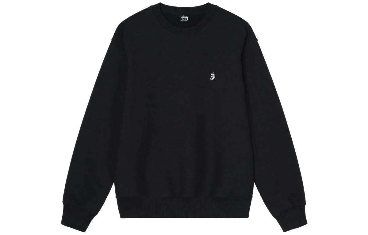 Stüssy Stussy SS22 Swirl Applique Crewneck Retro Sweatshirt Unisex. 118476