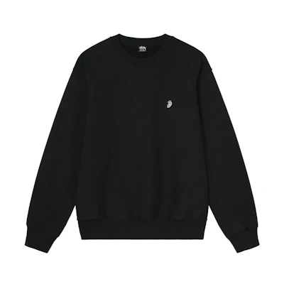 Stüssy Stussy SS22 Swirl Applique Crewneck Retro Sweatshirt Unisex. 118476