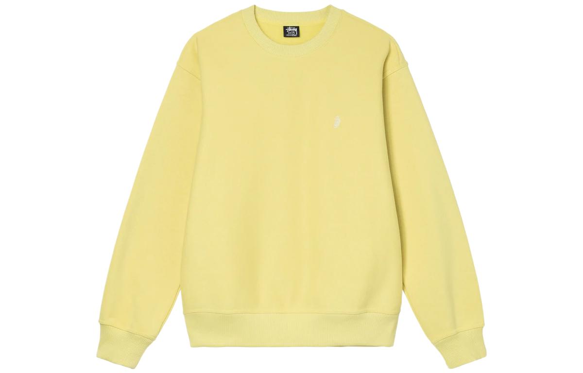 Stüssy Stussy SS22 Swirl Applique Crewneck Retro Sweatshirt Unisex. 118476 圖 12