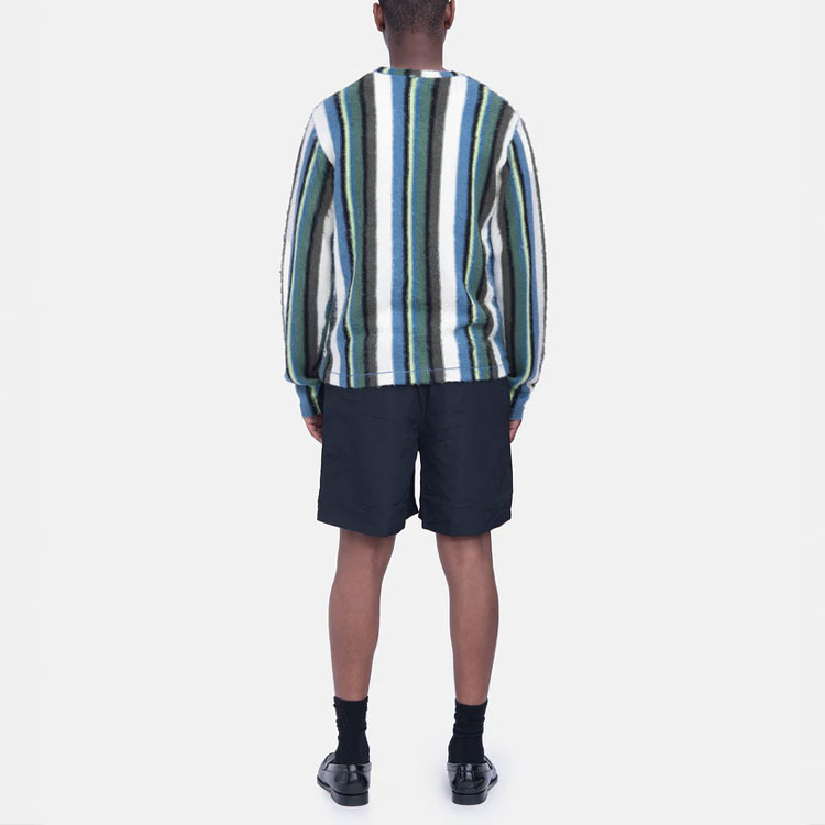Details for Stüssy Stussy SS22 直條紋復古針織毛衣 中性款式 117108