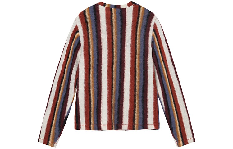 Cheap Stüssy Stussy SS22 直條紋復古針織毛衣 中性款式 117108