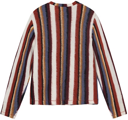 Stüssy Stussy SS22 直條紋復古針織毛衣 中性款式 117108 Cheap Stüssy Stussy SS22 直條紋復古針織毛衣 中性款式 117108