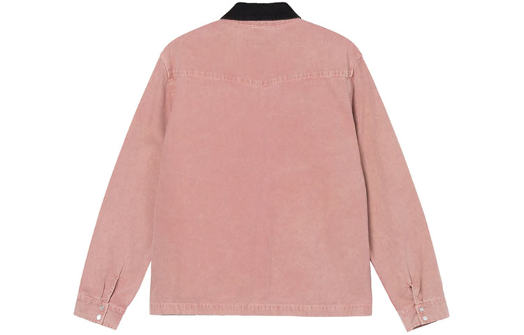 Stüssy Stussy SS22 Washed Canvas Vintage Work Shirt Unisex Denim Style. 1110214 圖 3