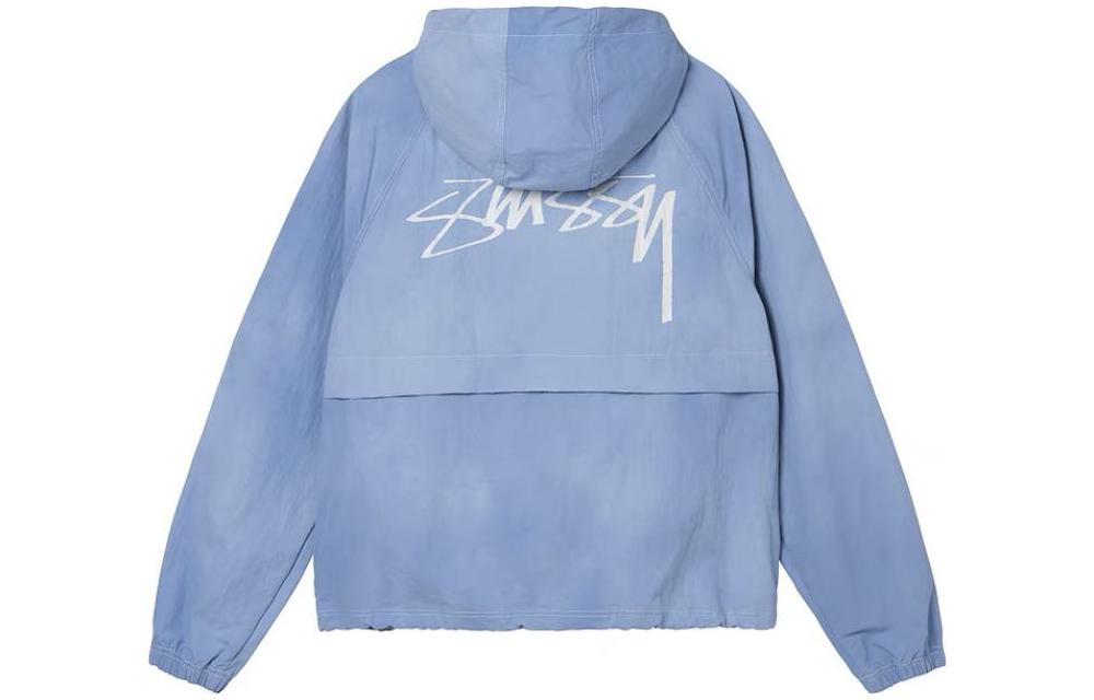 Stüssy Stussy SS22 Wave Dye Gradient Logo Hoodie Retro Jacket Unisex. 115647 圖 12