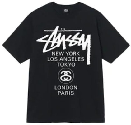 Stüssy Stussy SS22 World Tour Tee Graphic Print Vintage Crewneck Unisex T-Shirt 3903713 Shop Stüssy Stussy SS22 World Tour Tee Graphic Print Vintage Crewneck Unisex T-Shirt 3903713