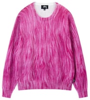 Stüssy Stussy SS23 Animal Print Vintage Crewneck Sweater Unisex 117171 Stüssy Stussy SS23 Animal Print Vintage Crewneck Sweater Unisex 117171