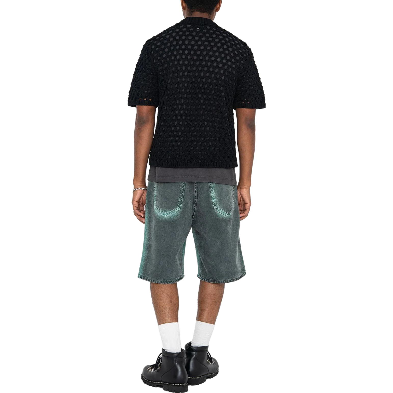 Stüssy Stussy SS23 Big Mesh Polo Sweater Summer 2023 Unisex Short Sleeve Knit Shirt 117178 圖 10