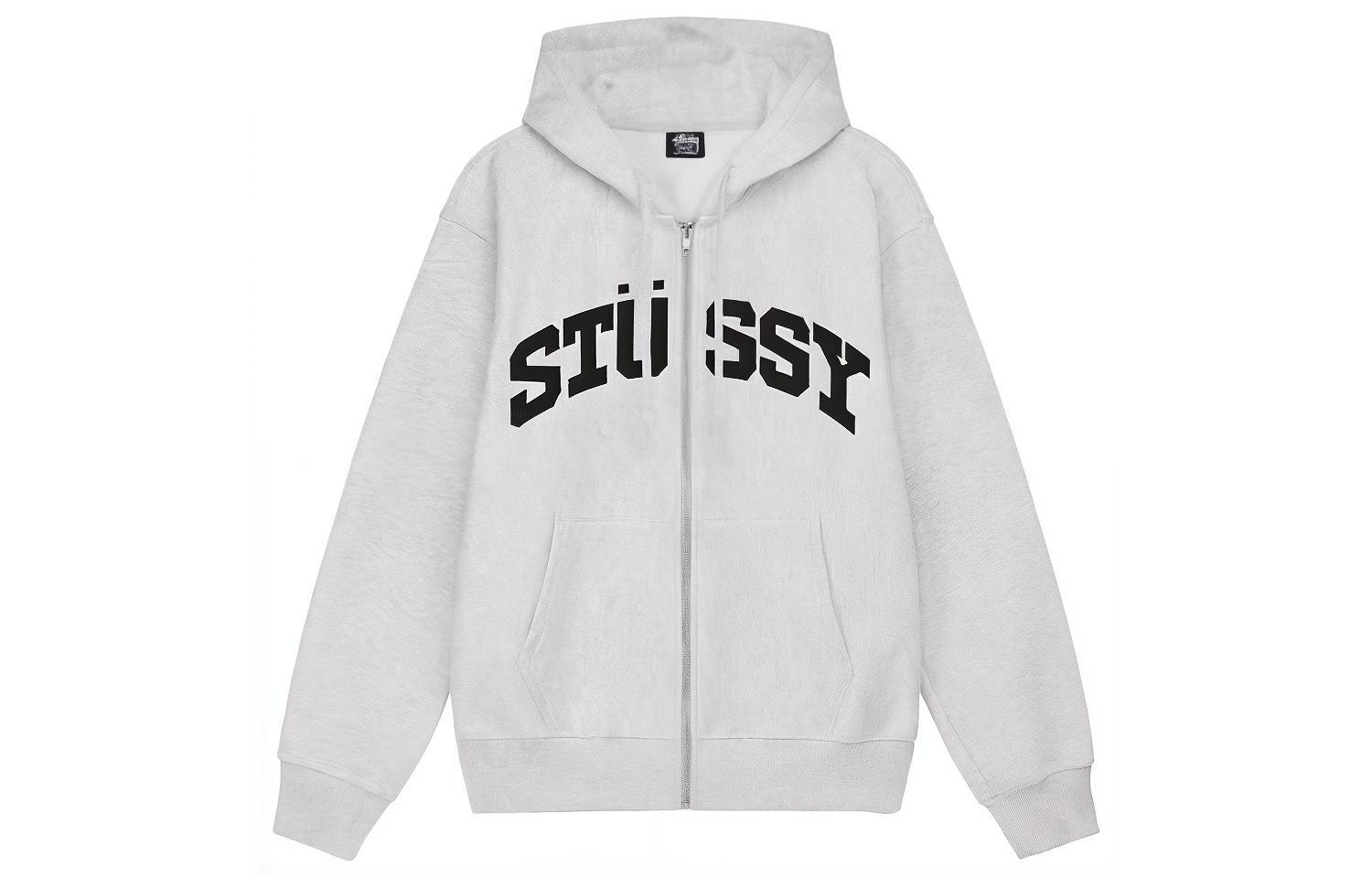 Stüssy Stussy SS23 Block Sport Zip Hoodie Vintage Letter Print Unisex Sweatshirt. 1974910 圖 4