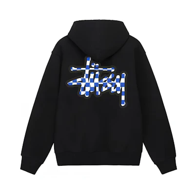 Stüssy Stussy SS23 Checker Stock Hoodie Vintage Unisex Sweatshirt. 1924987