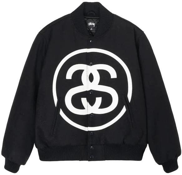 stuessy-stussy-ss-23-double-s-logo-varsity-jacket-black-unisex-retro-baseball-bomber-115710