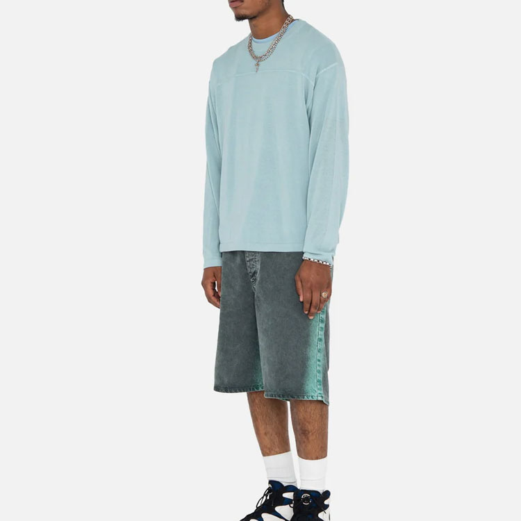 Stüssy Stussy SS23 Football Sweater Summer Knit Vintage Oversized Unisex Pullover. 117181 圖 19