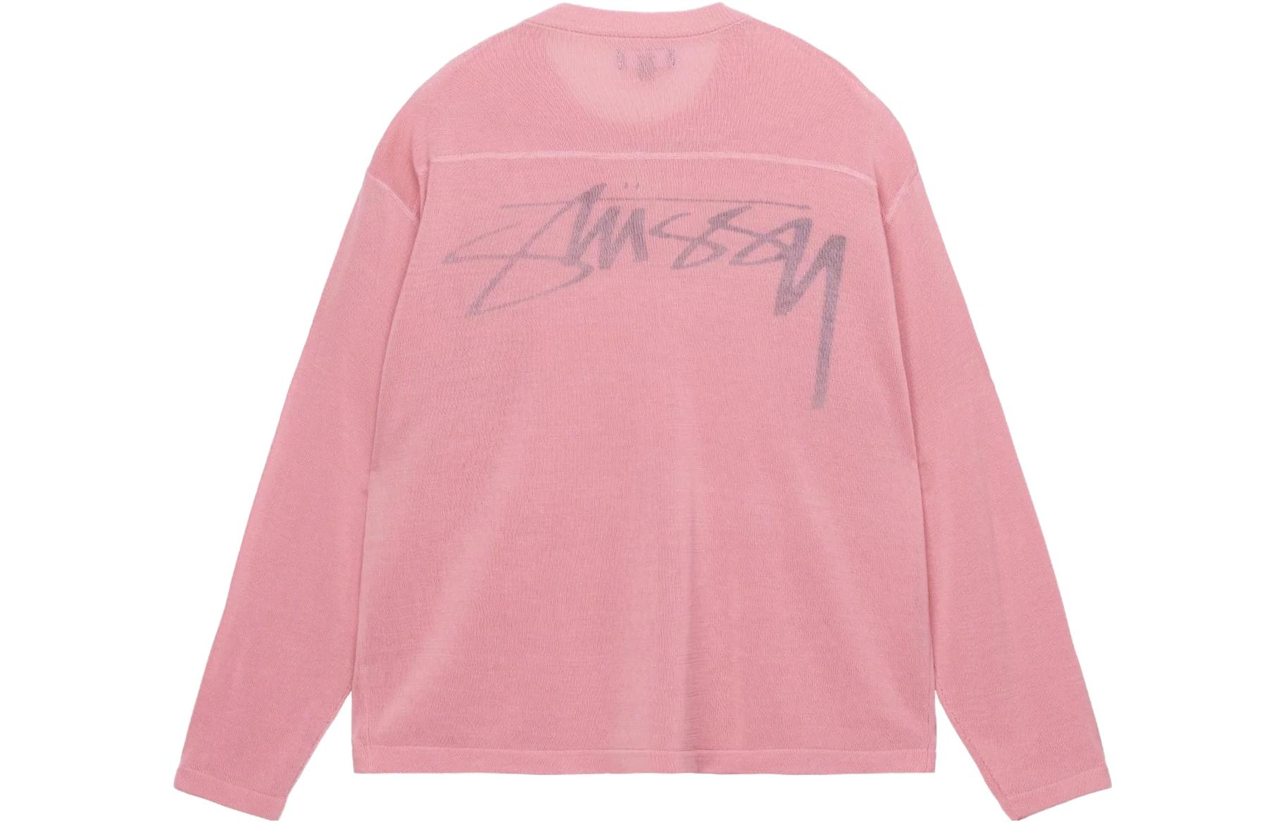 Stüssy Stussy SS23 Football Sweater Summer Knit Vintage Oversized Unisex Pullover. 117181 圖 21