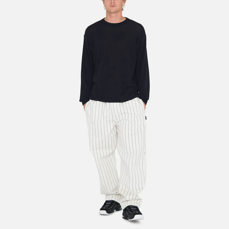 Stüssy Stussy SS23 Football Sweater Summer Knit Vintage Oversized Unisex Pullover. 117181 圖 5